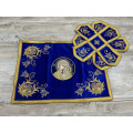 Embroidered Orthodox Chalice Covers - Aer and chalice veil set - Gift idea