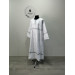 Altar Server Reader Robe in Christmas brocade - Stikharion - Surplice - Rochet
