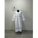 Altar Server Reader Robe in Christmas brocade - Stikharion - Surplice - Rochet