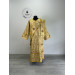 Brocade vestment for deacon - Stichar and double orar in gold silk brocade