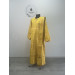 Brocade vestment for deacon - Stichar and orar in yellow-gold silk brocade