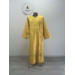 Brocade vestment for deacon - Stichar and orar in yellow-gold silk brocade