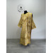 Brocade vestment for deacon - Stichar and double orar in gold silk brocade