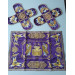 Embroidered orthodox chalice covers set of aer and 2 vup veils