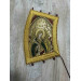 Priest's cuffs in metallic angels brocade