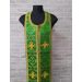 Communion set in brocade - Stole and cuffs - Priest's set - Orthodox stole