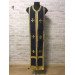 Navy blue embroidered communion set - Stole and cuffs - Priest's set