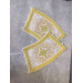 Orthodox red stole and cuffs in brocade - Priest's communion set - Gift idea
