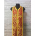 Red-gold priest set of stole and cuffs - Communion set - Church set or clothes