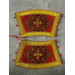 Brocade epitrachil and cuffs - Communion set for priet - Stole and cuff gift set