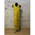 Communion set in Greek brocade - Stole and cuffs in Greek brocade - Priest's set