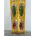 Communion set in angels brocade - Stole and cuffs - Priest's set with angels