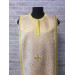 Coptic style epitrachilus in brocade fabric - Coptic Stole in silk - Coptic