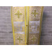 Stole and cuffs in brocade - Priest's communion set - Orthodox church set