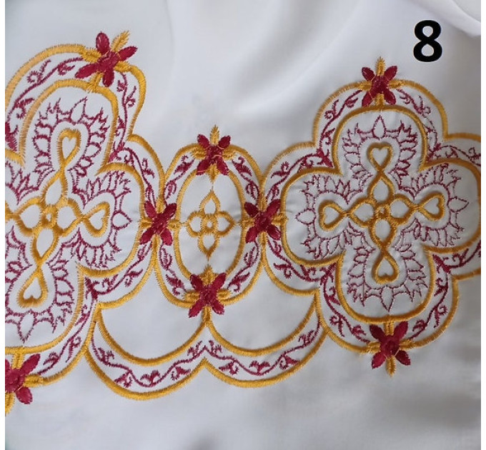 Bishop's Podsakkosnik - White Stikhar - Podsaccosnik - Priest's Podriznik priest
