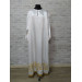 Embroidered pydryznik with a floral print - Stichar - podriznik - Priest stikhar
