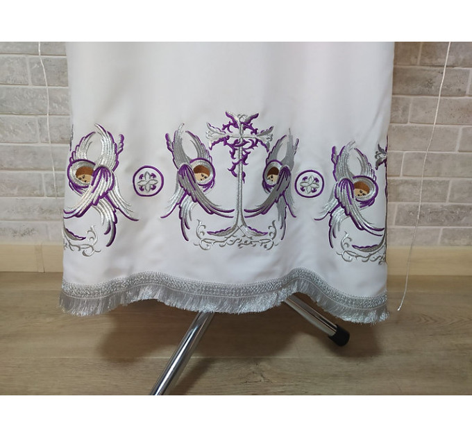 Stichar with embroidery by angels - podriznik - Priest stikhar - Altar vestment