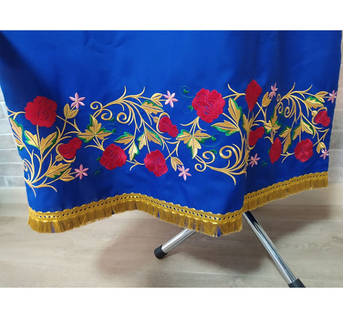 Embroidered pydryznik - floral print - podriznik stichar- Priest sticharion