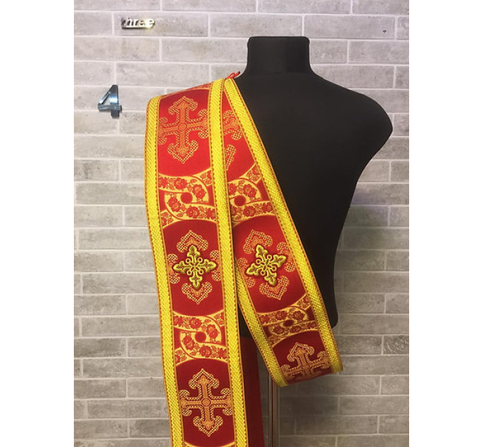 Deacon's and Protodeacon's orthodox orarion - Priest orar for stichar