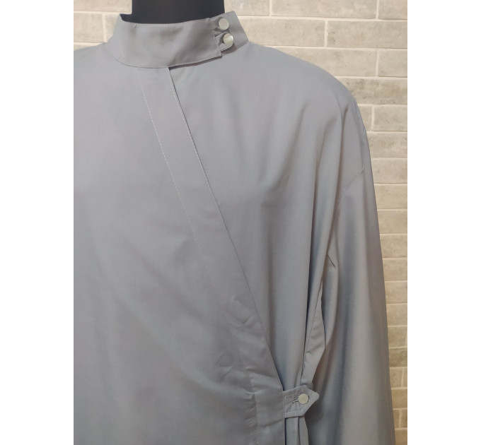 Romanian style Orthodox cassock on buttons - Cassock for a priest - Religious cloth - Clergy robe - Undercassock