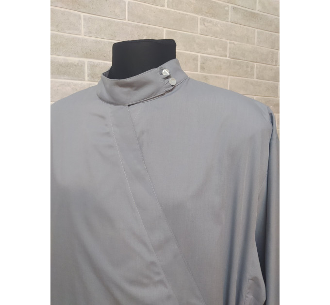 Romanian style Orthodox cassock on buttons - Cassock for a priest - Religious cloth - Clergy robe - Undercassock