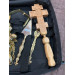 Liturgical travel communion set, priest's set for traveling, priests communion bowl