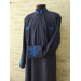 Dark Blue Embroidered Orthodox cassock - St. Petersburg style cassock in linen-gabardine - Cassock - Inner cassock - Undercassock