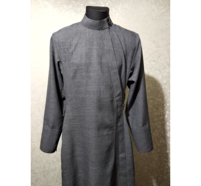 Slavic style Orthodox cassock - Cassock for a priest - Religious cloth - Clergy robe - Undercassock
