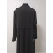 Winter cassock made of half-wool - Black cassock in half-wool - Warm orthodox ondercassock - Winter innercassock