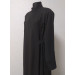 Winter cassock made of half-wool - Black cassock in half-wool - Warm orthodox ondercassock - Winter innercassock