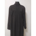 Winter cassock made of half-wool - Black cassock in half-wool - Warm orthodox ondercassock - Winter innercassock