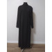 Winter cassock made of half-wool - Black cassock in half-wool - Warm orthodox ondercassock - Winter innercassock