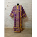 Brocade vestment for deacon - Stichar and double orar in gold silk brocade