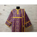 Brocade vestment for deacon - Stichar and double orar in gold silk brocade