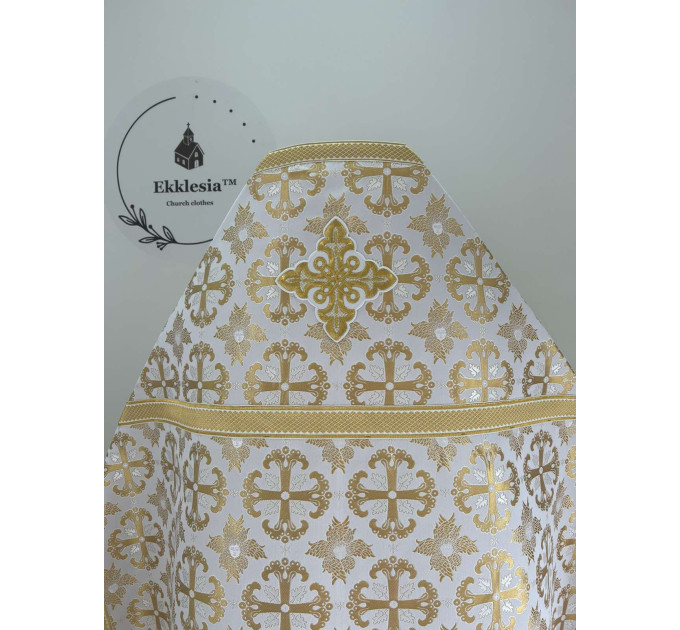 Slavic style vestments in brocade - Priest vestments - Clothes for priests - Liturgical vestments - Liturgical garments