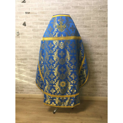Slavic style vestments in Colosseum brocade - Priest vestments - Clothes for priests - Liturgical vestments - Liturgical garments