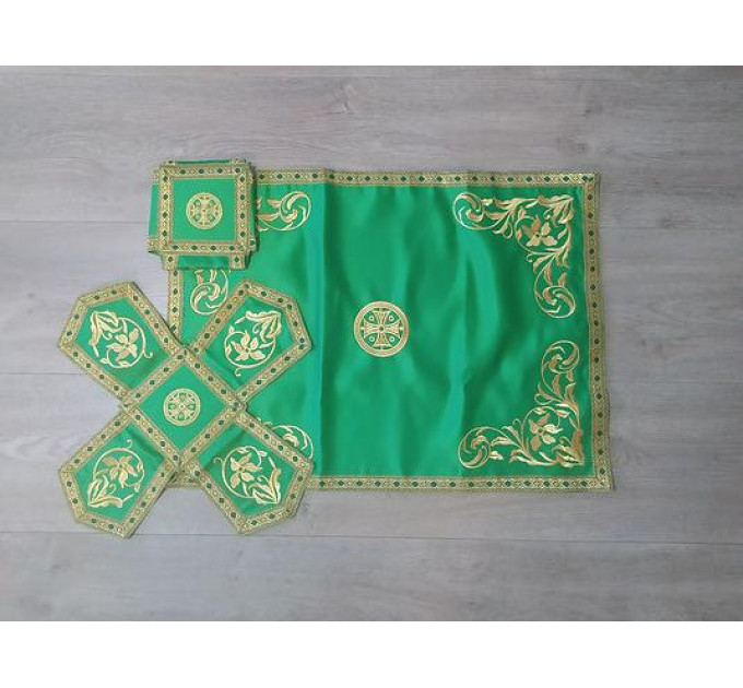 Elegant Embroidered Chalice Covers 