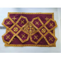 Embroidered Chalice Covers in gabardine/ satin / velvet - Aer and chalice veil