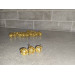 Gold Metallic buttons - Gold buttons - 2cm metal buttons for liturgical cloth