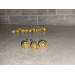 Gold Metallic buttons - Gold buttons - 2cm metal buttons for liturgical cloth