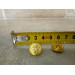 Metal buttons - Gold buttons - Silver buttons - 2cm buttons for liturgical cloth