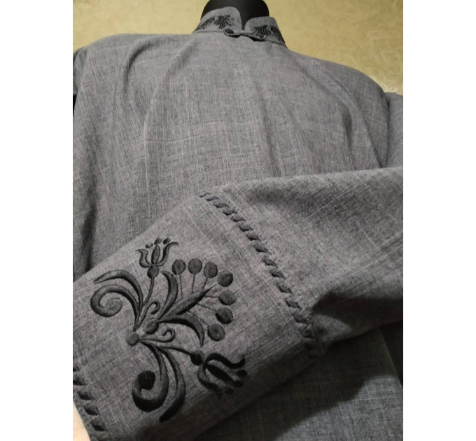 Orthodox cassock - St. Petersburg style cassock in linen-gabardine - Cassock for a priest - Inner cassock - Religious cloth - Undercassock