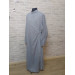 Slavic style Orthodox cassock in Gray cotton - Slavic for a priest - Religious cloth - Clergy robe - Undercassock