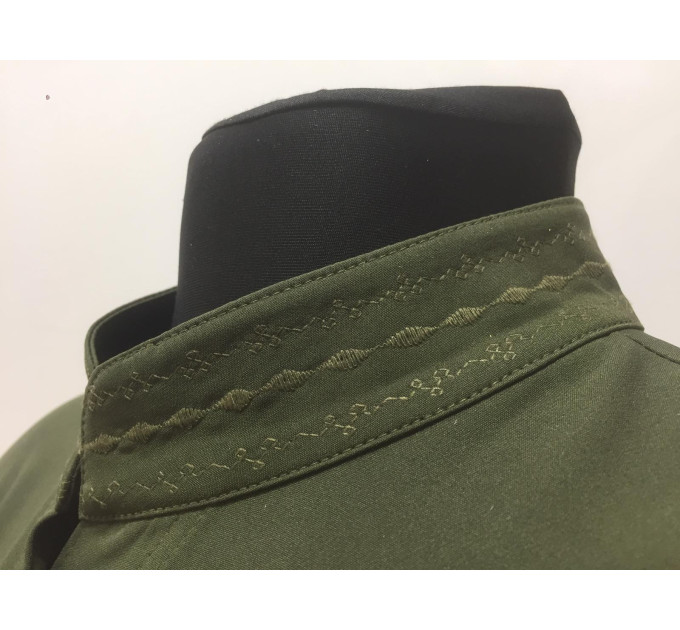 Greek style cassock for Chaplain - Orthodox cassock in khaki - Inner cassock for Chaplain - Orthodox cassock