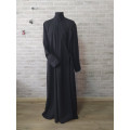 Orthodox cassock with grape embroidery - St. Petersburg style cassock in linen-gabardine - Cassock for a priest - Inner cassock - Religious cloth - Undercassock