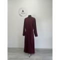 Embroidered Orthodox cassock with an embroidered line - Inner cassock - Cassock for a priest- Church garment - Religious cloth - Orthodox cassoc
