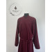 Embroidered Orthodox cassock with an embroidered line - Inner cassock - Cassock for a priest- Church garment - Religious cloth - Orthodox cassoc