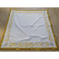Altar cover in gabardine with the embroidery
