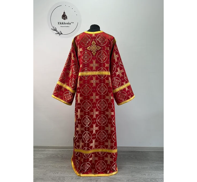 Orthodox brocade sticharion - Church stikhar - Altar Server Reader Robe