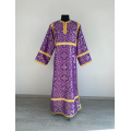 Altar boy sticharion - Violet altar server robe - Stichar for church reader